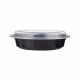 Black Base Round Container-150 Pcs