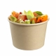 Kraft Paper Soup Bowl with lid -250 Pcs